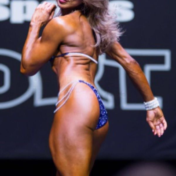 I am a part time fitness instructor and have won competitions around the world for my formidable body and finely honed muscular definition. When I am not in competition season you will see my body as having great definition, full feminine curves, amazing big DD tits and legs so strong they could crush a nutcracker! When I am in competition mode I am a lot more ripped and ready to take on the world!